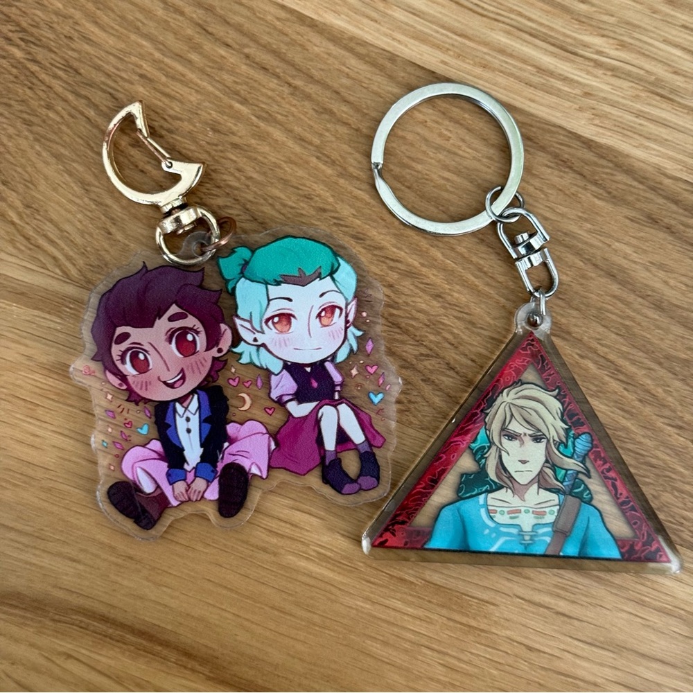 zelda tears of the kingdom keychain ONLY - Picture 2 of 2